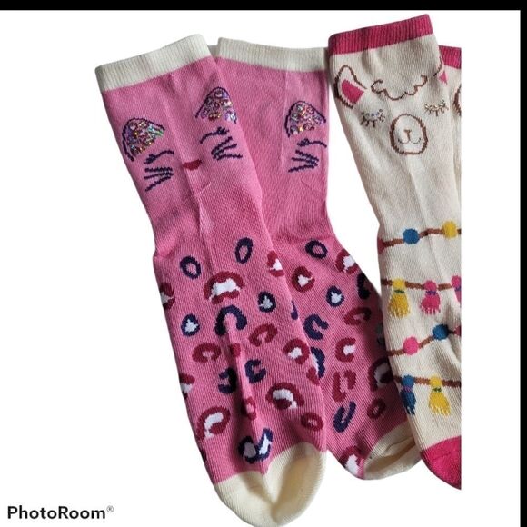 Women's Kitty Llama Koala Socks - Picture 2 of 4